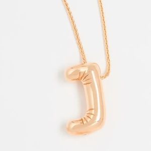 Maison Irem Balloon Letter "J" Necklace - NWOT. Selling @ $170 everywhere else!